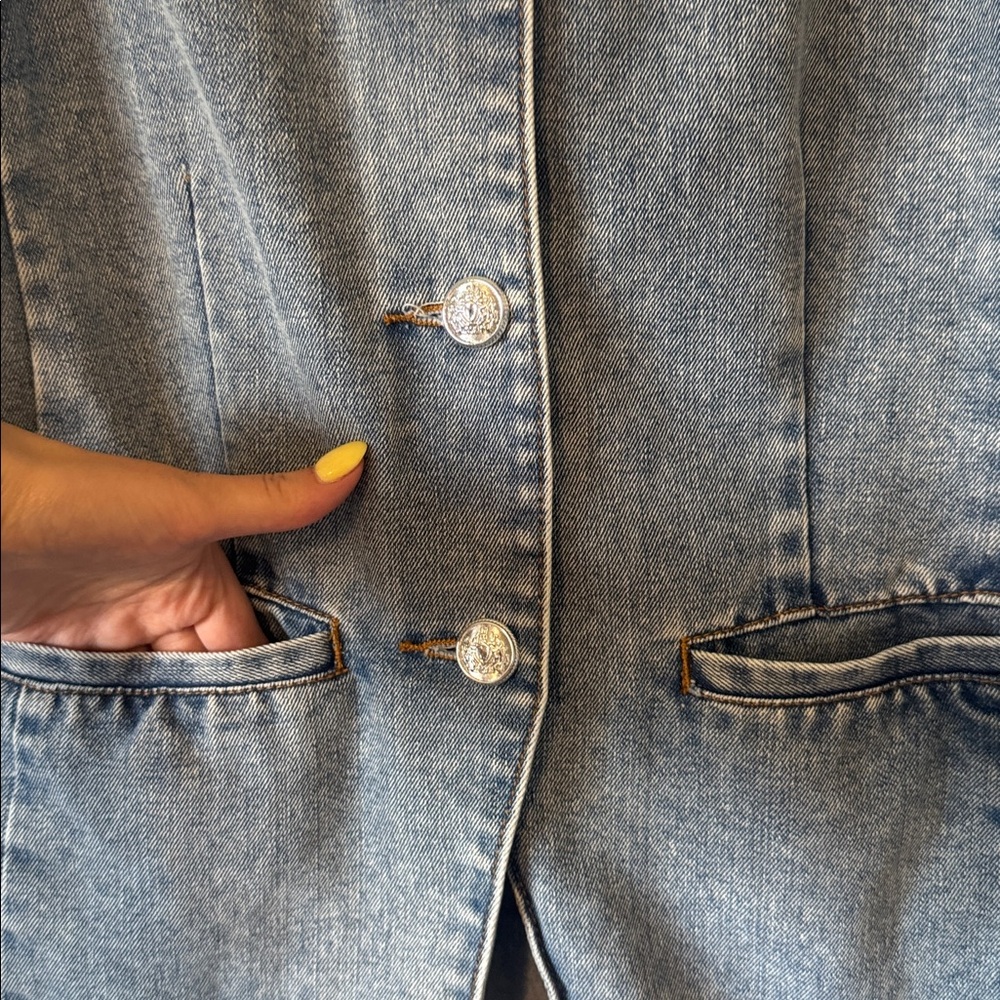 Vigoss Denim Vest - Picture 3 of 5
